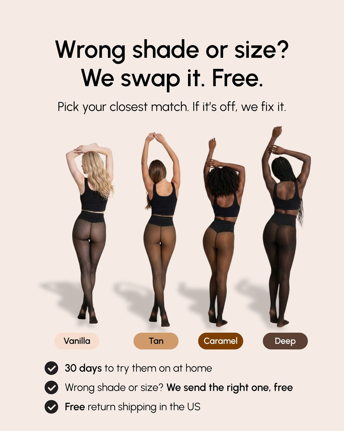 Sheer Illusion Fleece-Lined Tights