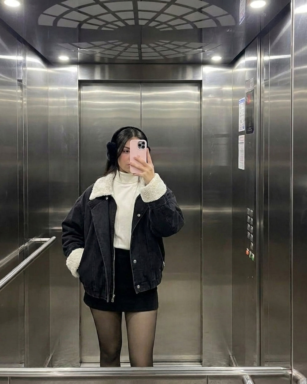 Vanilla light tights