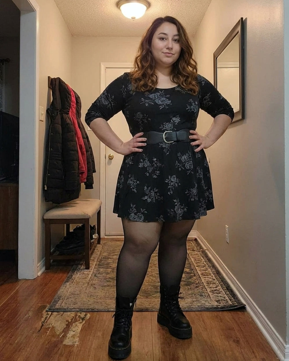 Vanilla light tights style